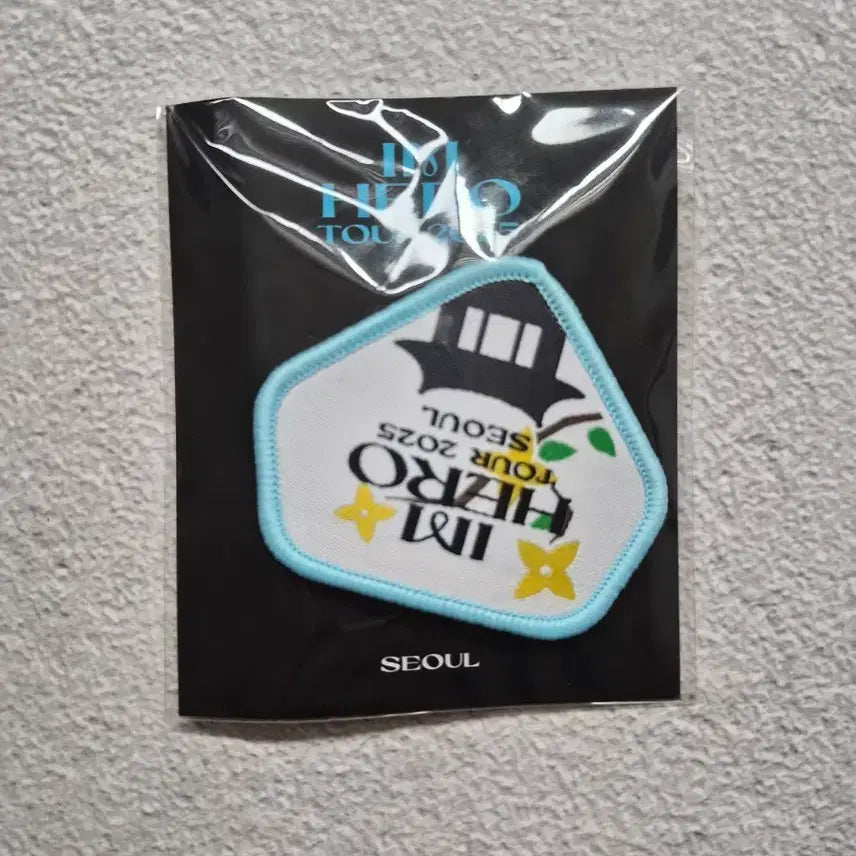 [BUNJANG] Im Hero Lim Young Woong 2025 Seoul Wappen Badge / 임영웅 아임히어로 투어 2025 서울 와펜 배지