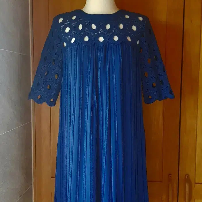 [BUNJANG] SEA New York Punch Crochet Dress / sea newyork 펀칭 크로쉐 원피스