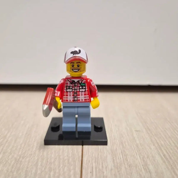 [BUNJANG] LEGO Minifigure Lumberjack / 레고 미니피겨 나무꾼 피규어