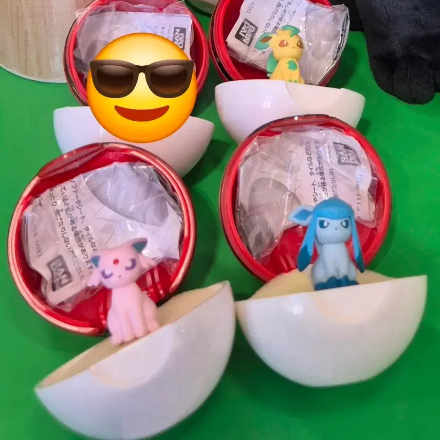 [BUNJANG] Pokemon Eeveelution Rings Gacha / 포켓몬 반지 글레이시아, 리피아, 에브이 가챠