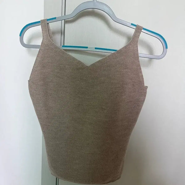 [BUNJANG] The Cashmere Bustier Knit (Size 85) / 더캐시미어 뷔스티에 니트(85)