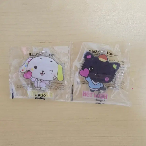 [BUNJANG] Kuri Ryun Ryun Seven Eleven Riku & Ryo Keychain Bundle Set / 쿠리 룐룐 세븐일레븐 키링 엔시티위시 리쿠 료 일괄