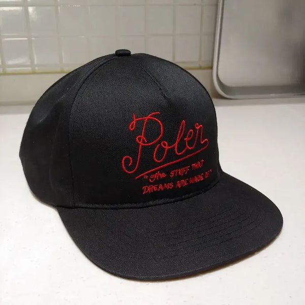 [BUNJANG] POLeR Mesh Back Snapback Baseball Cap / 폴러 POLeR / 캡 모자 / 볼캡 야구 모자 망사 / 스냅백