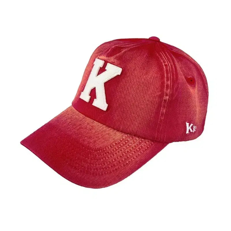 [BUNJANG] Kamien x Coin Seoul K Logo Ball Cap Exclusive Red / 카미엔 x 코인서울 K 로고 볼캡 익스클루시브 익클 레드