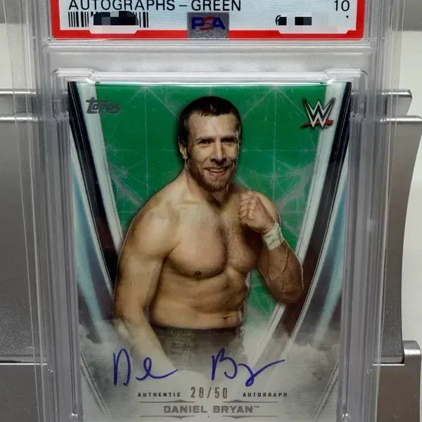 [BUNJANG] Daniel Bryan On Auto 50 Limited PSA 10 Photocard / PSA10) (pop2) 데니얼 브라이언 온오토 50한정 WWE