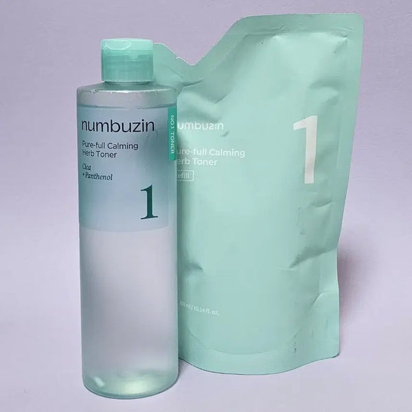 [BUNJANG] NUMBUZIN No. 1 Toner 300ml + Refill / 넘버즈인 1번 토너 300ml + 리필