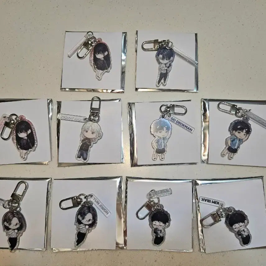 [BUNJANG] Starry Office Employee Keyring / 별정직 공무원 키링 판매/교환합니다