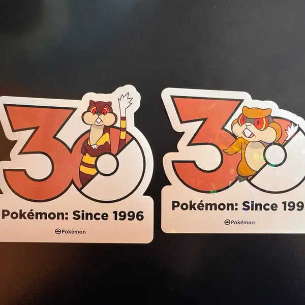 [BUNJANG] Pokemon 30th Anniversary Borgyeo Sticker Bundle Set / 포켓몬 30주년 스티커 보르쥐 보르그 일괄
