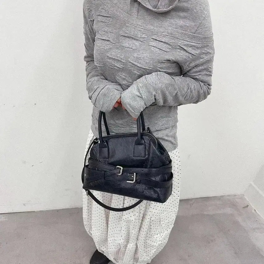 [BUNJANG] Loerails 25 Mix Belt Tote Bag / 로레일즈 loerails 25 mix belt tote 믹스벨트토트백