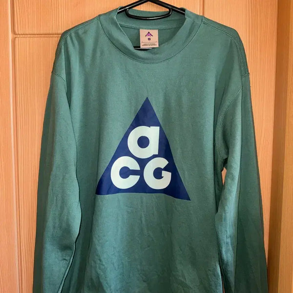 [BUNJANG] Nike ACG Long Sleeve T-Shirt Green / 나이키 ACG 긴팔 티셔츠 그린