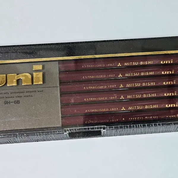 [BUNJANG] Vintage Mitsubishi Uni Pencil 3H 4H / 빈티지 미츠비시 유니 연필 3h 4h