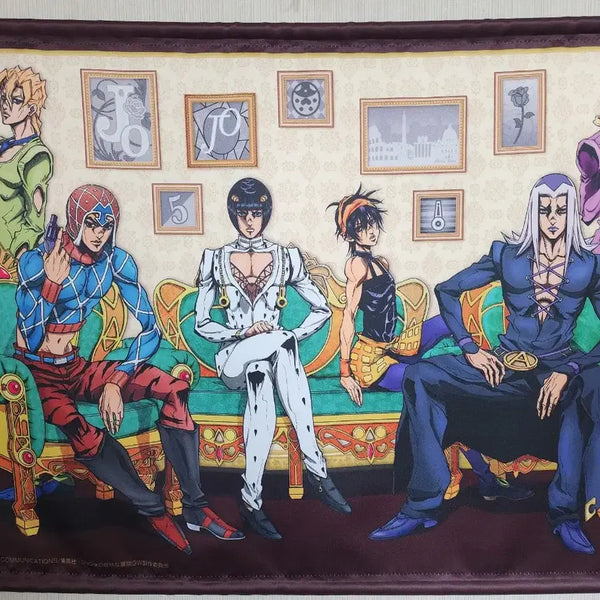 [BUNJANG] JoJo's Bizarre Adventure Part 5 Golden Wind Squad B2 Tapestry / 죠죠의기묘한모험 5부 황금의바람 호위팀 B2사이즈 단체 태피스트리