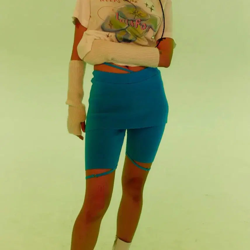 [BUNJANG] Lalafox Biker Shorts Black S / 라라폭스 바이커 숏츠 검정 S 레깅스