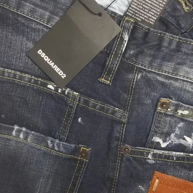 [BUNJANG] DSQUARED2 "Italy Made" Biker Jeans (Stretch) Size 30-31 / 디스퀘어드2(사방스판) 이태리진 30~31"실측(No.235)새제품!