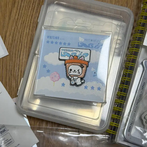 [BUNJANG] NCT WISH Yushi Bubble Nya Pin Badge / 엔시티 위시 NCT WISH 로그인 엠디 유우시 버블냥 핀뱃지