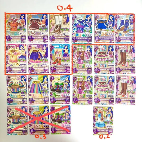 [BUNJANG] Aikatsu! Sora Japanese Card Set / 아이카츠 소라 일판 카드 세트 판매