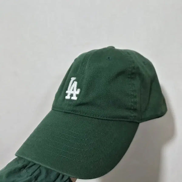 [BUNJANG] MLB LA Dodgers Dark Green Cotton Twill Ball Cap / MLB  LA 다이져스트 모자