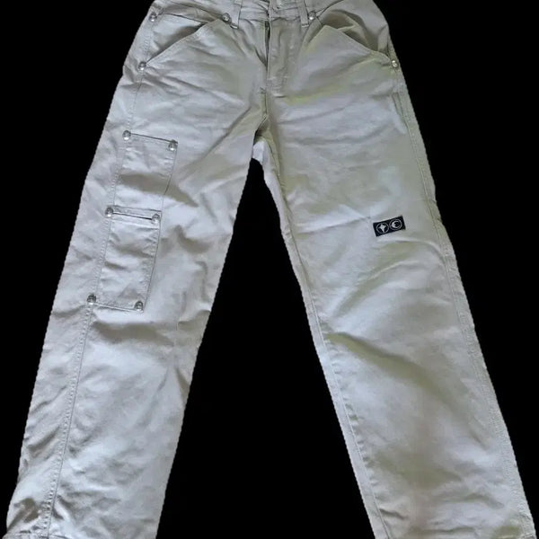 [BUNJANG] THUG CLUB Beige Cargo Pants Size 2 / 떠그클럽 팬츠 베이지 2사이즈