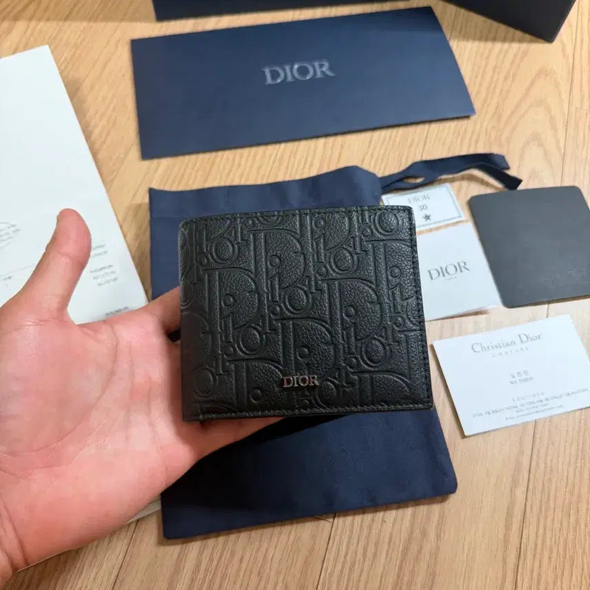 [BUNJANG] Dior Dior Gravity Bifold Wallet / [ 정가 91만 , 새상품 ] 디올 그래비티 반지갑