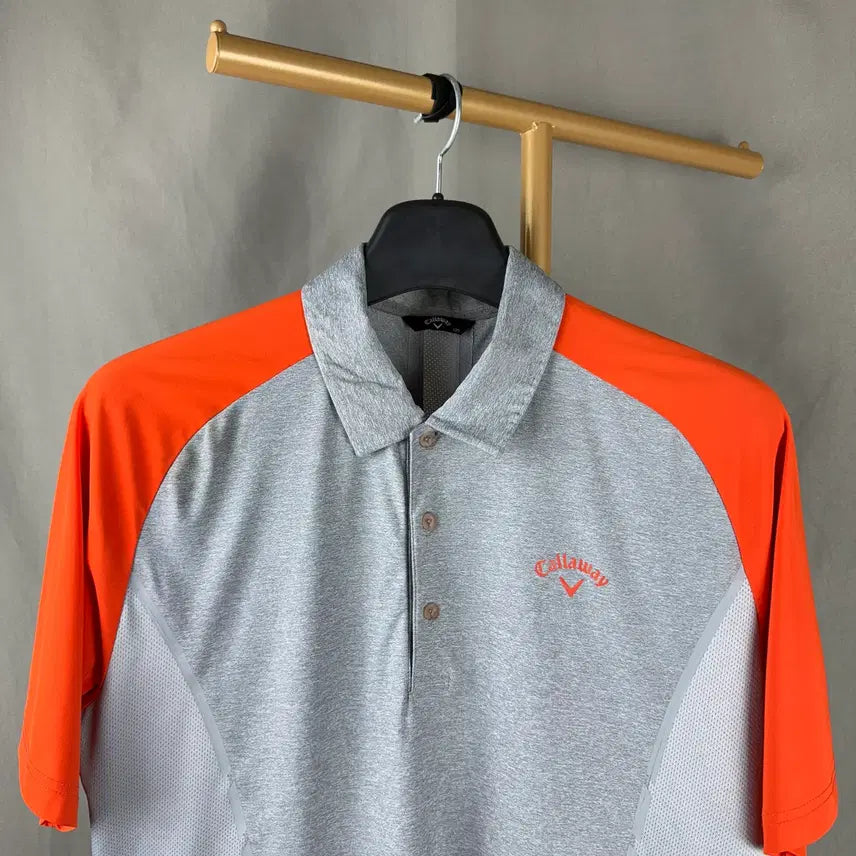 [BUNJANG] Callaway Men's Airhole Polo T-Shirt / 105 ) 캘러웨이 남성 에어홀 폴로 티셔츠