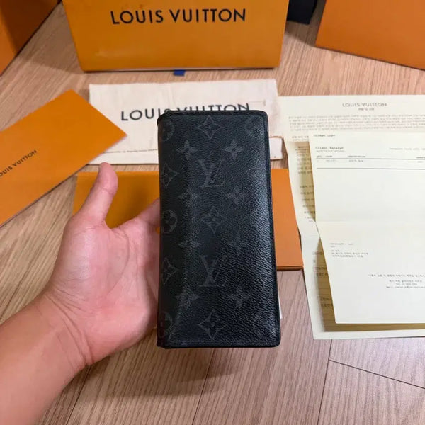 [BUNJANG] Louis Vuitton Eclipse Long Wallet / [ 풀구성 , 영수증 보유 ] 루이비통 이클립스 장지갑