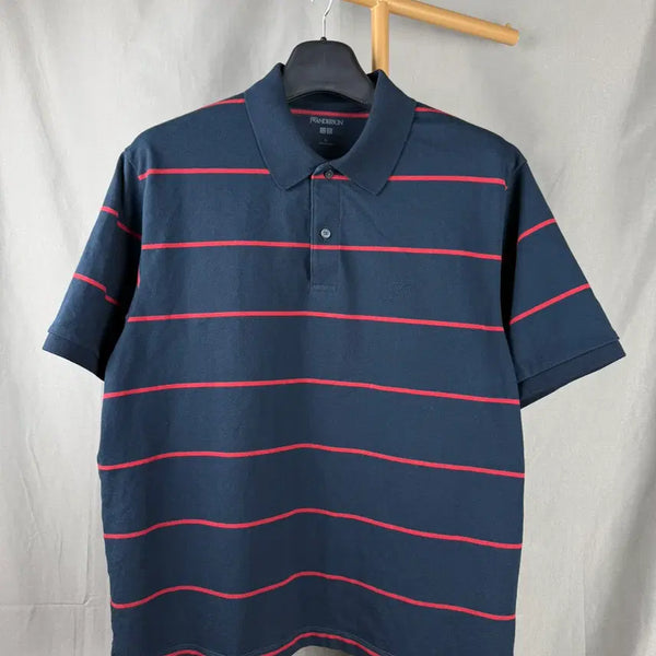 [BUNJANG] JW Anderson x Uniqlo Striped Polo T-Shirt XL / XL ) 새상품 JW앤더슨 x 유니클로 스트라이프 폴로 티셔츠
