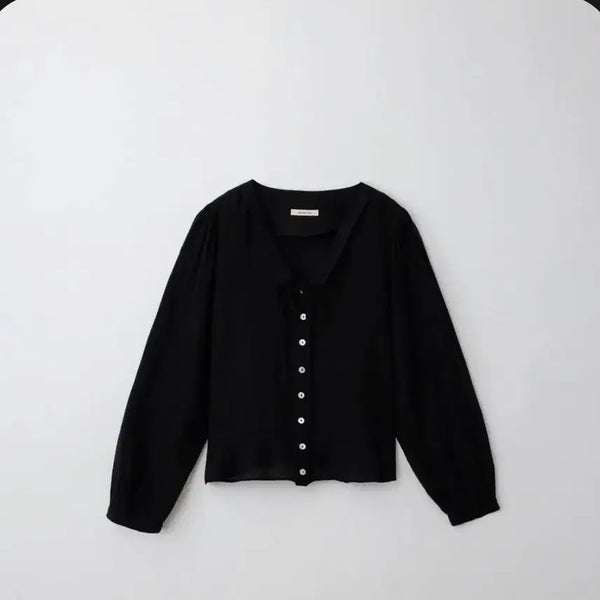 [BUNJANG] Archive J2U Dear Blouse (Black) / 아카이브제이투유 디어 블라우스 (블랙)