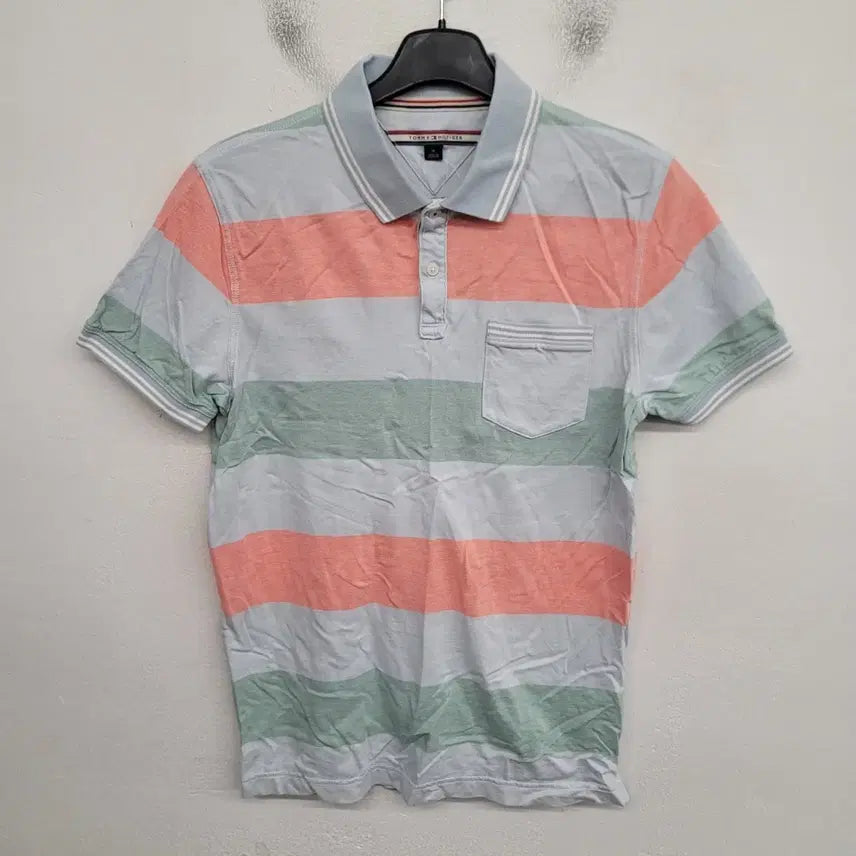 [BUNJANG] Tommy Hilfiger Short Sleeve Polo Shirt (Size M) / [95/M] 타미힐피거 반팔 카라티