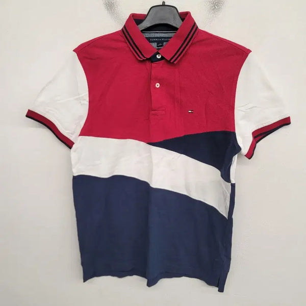 [BUNJANG] Tommy Hilfiger Men's Short Sleeve Polo Shirt Size M / [95/M] 타미힐피거 반팔 카라티