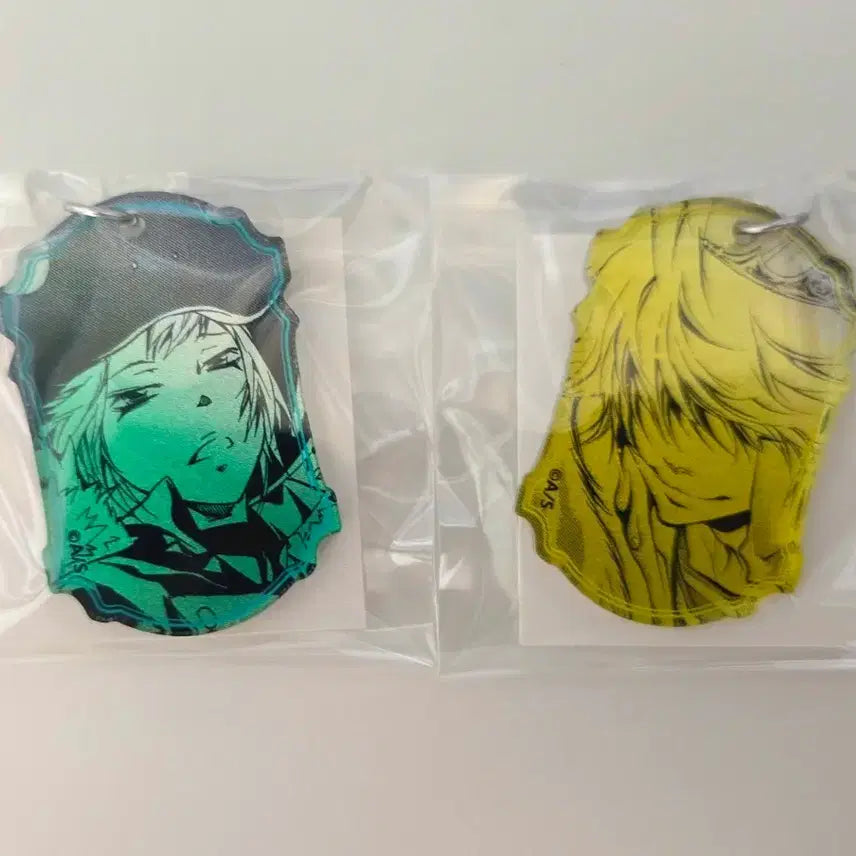 [BUNJANG] Katekyo Hitman Reborn! Belphegor & Fran Keyring Set / 가정교사 히트맨 리본 벨프랑 아마노아키라전 키링 세트