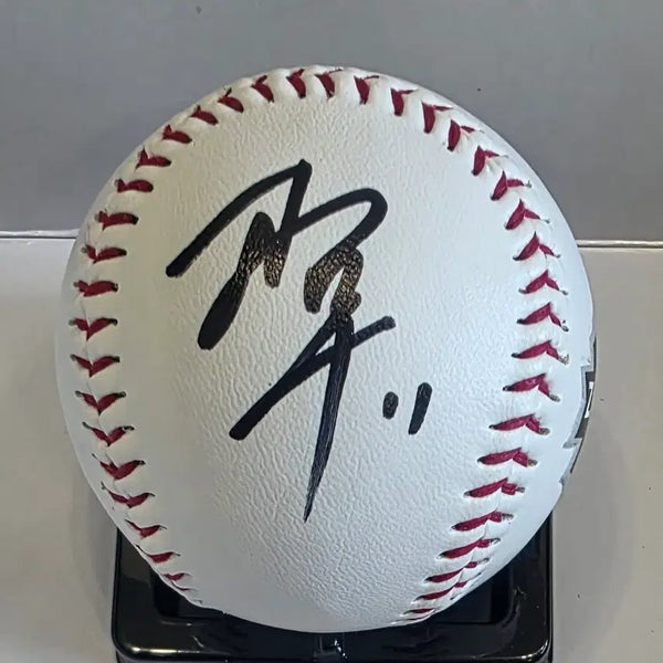 [BUNJANG] Skimoto KT Wiz Autographed Baseball / 스키모토 KT위즈 로고볼 친필 싸인볼