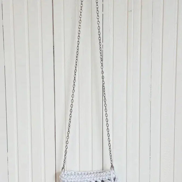 [BUNJANG] Handmade Z Flip Mini Crossbody Bag / (여름 뜨개가방) z플립  미니크로스가방