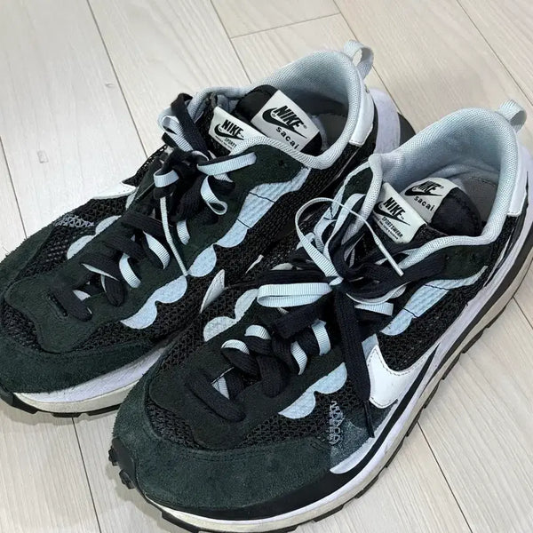 [BUNJANG] Nike x Sacai Vaporwaffle Black White / 나이키 x 사카이 베이퍼와플 블랙 화이트
