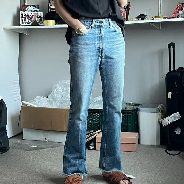 [BUNJANG] Vintage Levi's 517 Bootcut Jeans / 빈티지 리바이스 517 플레어진 부츠컷