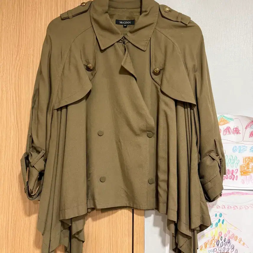 [BUNJANG] Mcgin Nightbridge Women's Drape Jacket / 매긴나잇 야상쟈켓/매긴 자켓/매긴나잇브릿지/여자자켓/여성쟈켓/여자야상
