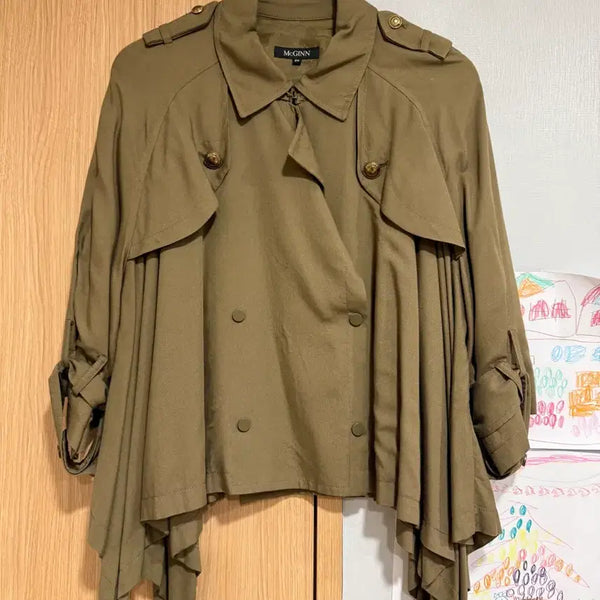 [BUNJANG] Mcgin Nightbridge Women's Drape Jacket / 매긴나잇 야상쟈켓/매긴 자켓/매긴나잇브릿지/여자자켓/여성쟈켓/여자야상