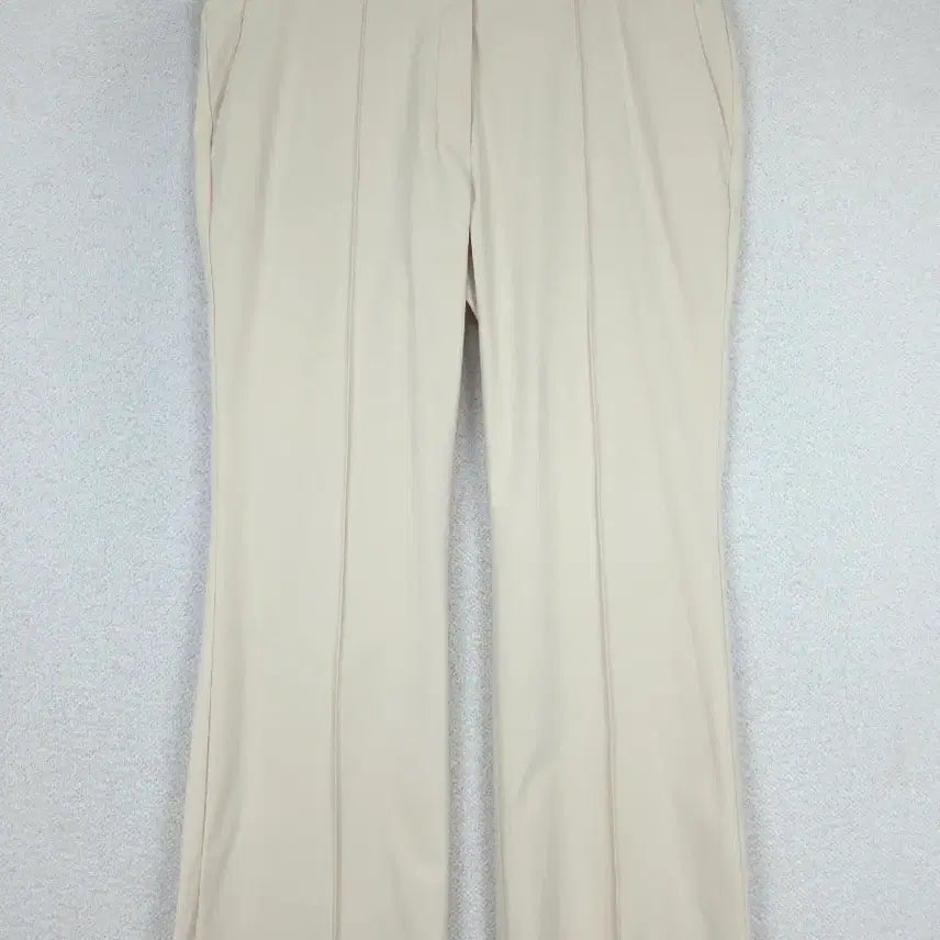 [BUNJANG] ASHWORTH Women's Beige Banding Bootcut Pants (Size 32-33) / 애쉬워스ASHWORTH 여성  밴딩 부츠컷  바지(32~33)