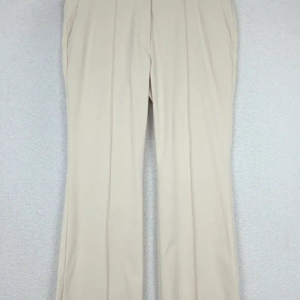 [BUNJANG] ASHWORTH Women's Beige Banding Bootcut Pants (Size 32-33) / 애쉬워스ASHWORTH 여성  밴딩 부츠컷  바지(32~33)