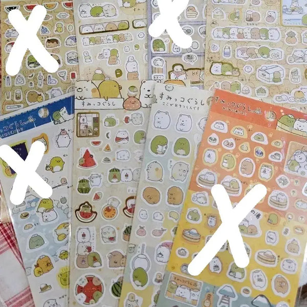 [BUNJANG] Sumikko Gurashi Deco Sticker Set / 스밋코구라시 다꾸 스티커 꾸미기스티커