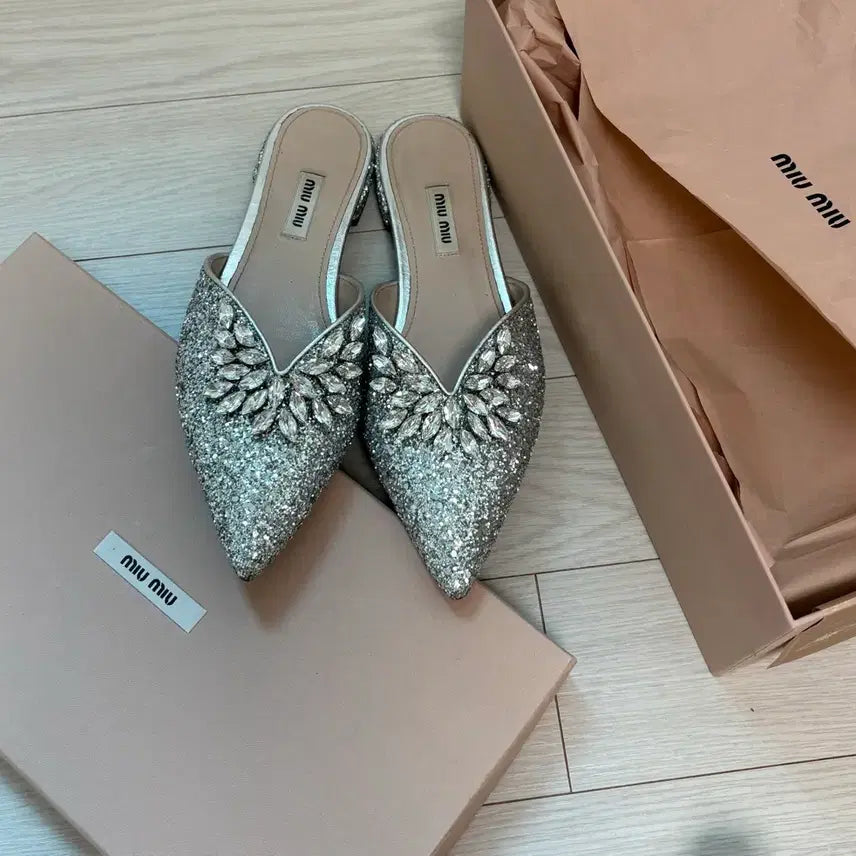 [BUNJANG] Miu Miu Leather Loafers - Size 37 / 미우미우 블로퍼
