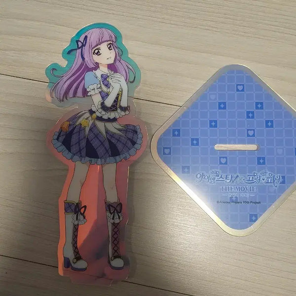 [BUNJANG] Aikatsu! Akari Ozora & Sumire Hikami Pop-Up Acrylic Stand / 아이카츠 아이엠스타 리라 스미레 팝업 아크릴 스탠드