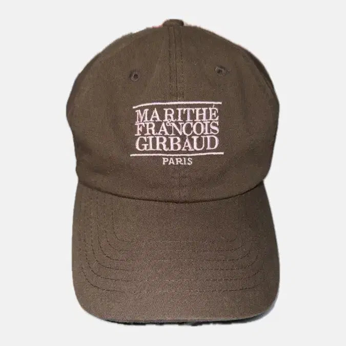 [BUNJANG] Marithe Francois Girbaud Brown Cotton Twill Ball Cap / 마리떼 프랑소와 저버 볼캡 브라운 정가 49000원