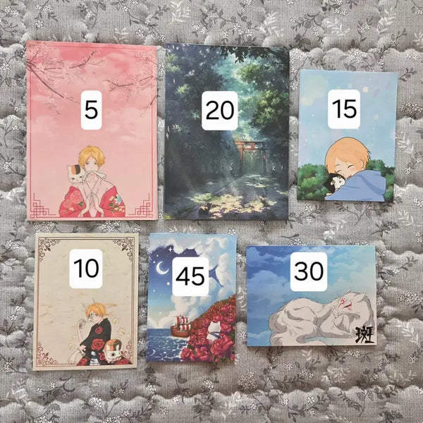 [BUNJANG] Natsume's Book of Friends, Tomorrow's Nadja, SpongeBob SquarePants Notepads / 고르는 떡메모지 나츠메우인장 내일의나쟈 네모바지스폰지밥 / 애니인스띵