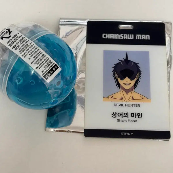 [BUNJANG] Chainsaw Man MAPPA Pop-Up Beam ID Card & Mask Gacha / 체인소맨 마파 팝업 아이디카드 빔 + 마스크 가챠