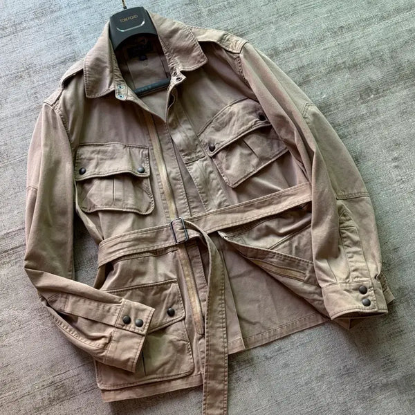 [BUNJANG] Polo Ralph Lauren M42 Paratrooper Belted Field Jacket - Repro / 폴로 랄프로렌 신형탭 복각 M42 파라트루퍼 공수부대 벨티드 야상