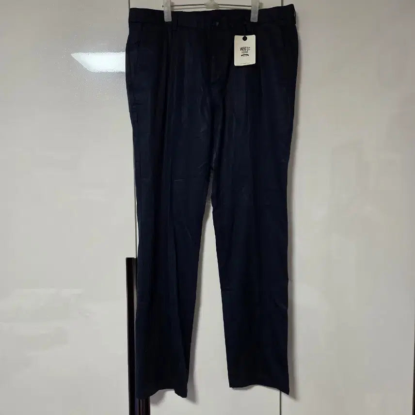[BUNJANG] Olsen Men's Navy Glossy Trousers / 새상품/남성 올젠 광택 네이비 남성 바지