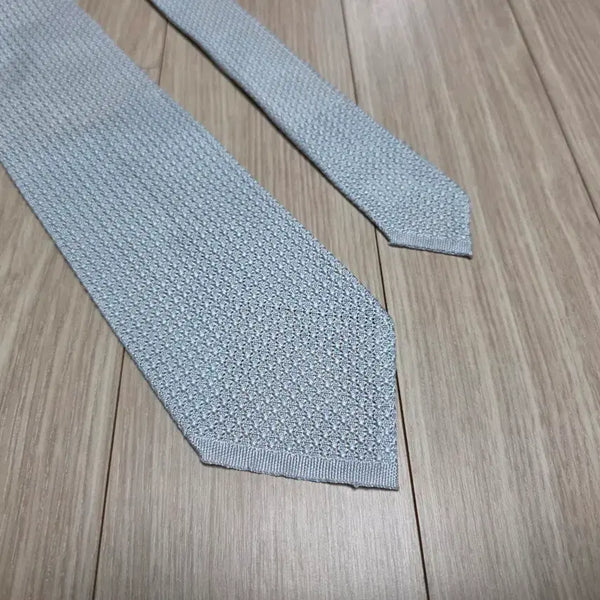 [BUNJANG] Sovereign Fermo Fossati Sevenfold Grenadine Silk Tie Sky Blue / 소버린 페르모 포사티 세븐폴드 스카이블루 그레나딘 타이