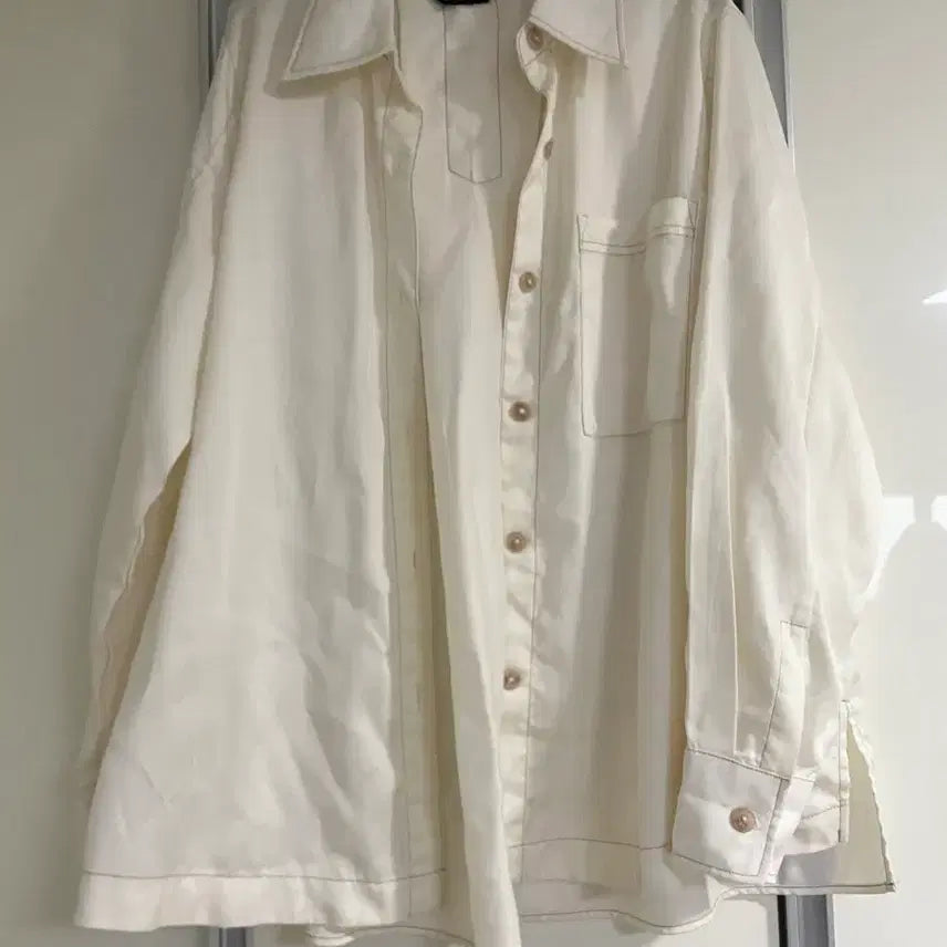 [BUNJANG] Designer Brand Tencel Drape Blouse / 고급 텐셀 소재의 드레이프 블라우스