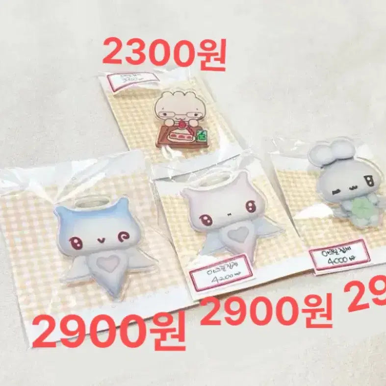 [BUNJANG] Character Sticker Set with Clip for Journaling / 다꾸집게 다꾸용품 다꾸씰스티커 인물다꾸 인물스티커 집게 샤오홍슈다꾸