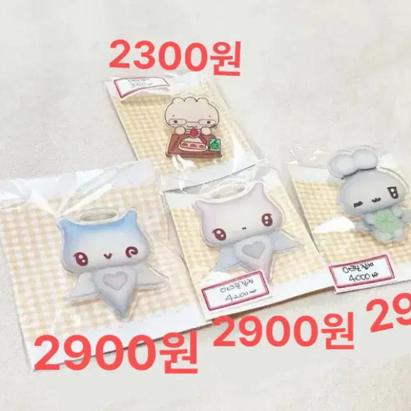 [BUNJANG] Character Sticker Set with Clip for Journaling / 다꾸집게 다꾸용품 다꾸씰스티커 인물다꾸 인물스티커 집게 샤오홍슈다꾸
